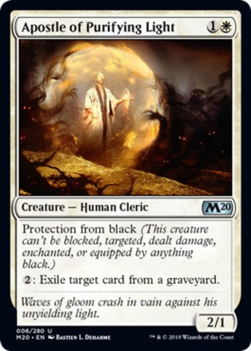 Apostle of Purifying Light - Core Set 2020 (M20) - English - NM - MTG