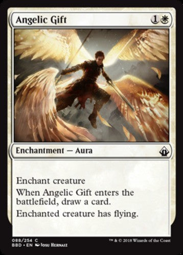 Angelic Gift - Battlebond - English - NM - MTG