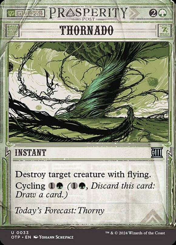 Thornado - Outlaws: Breaking News - English - NM - MTG