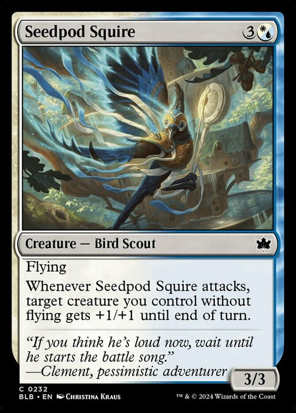 Seedpod Squire - Bloomburrow - English - NM - MTG