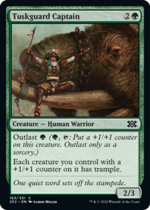 Tuskguard Captain - Double Masters 2022 - English - NM - MTG