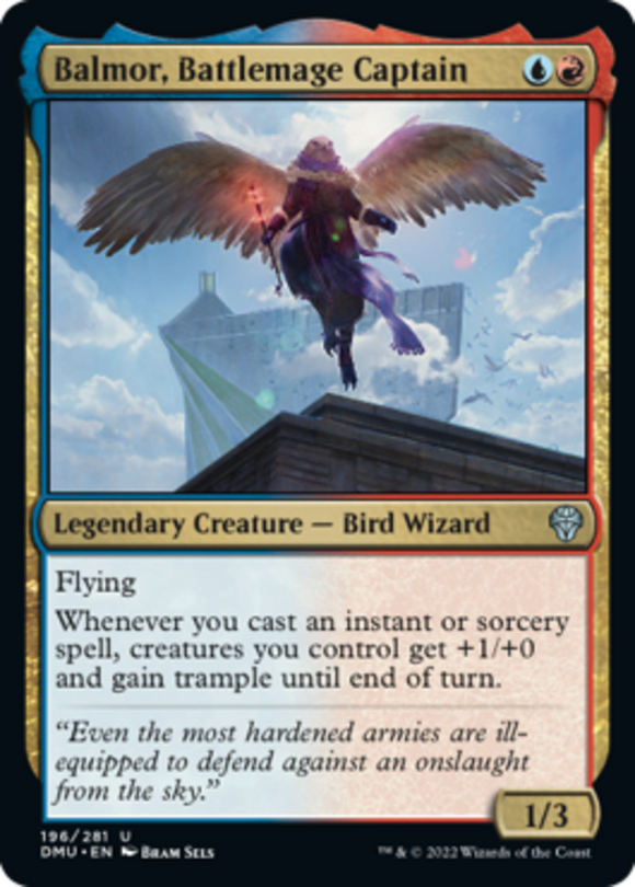 Balmor, Battlemage Captain - Dominaria United - English - NM - MTG