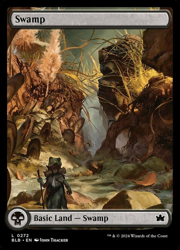 Swamp (0272) - Bloomburrow - English - NM - MTG