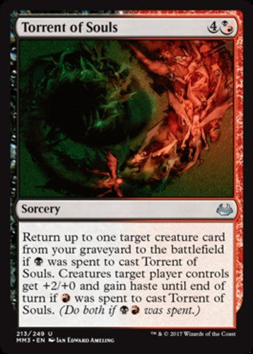 Torrent of Souls - Modern Masters 2017 - English - NM - MTG