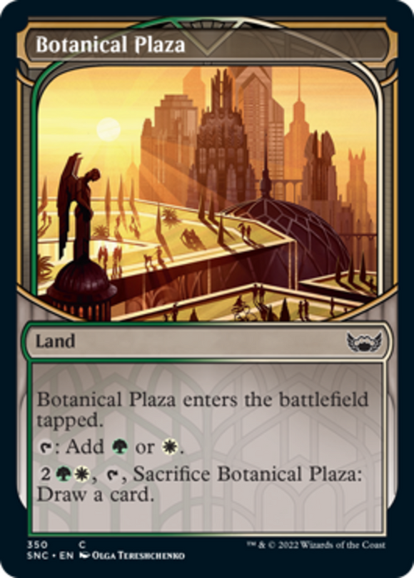 Botanical Plaza - Showcase - Streets of New Capenna - English - NM - MTG