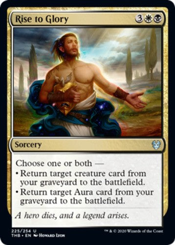 Rise to Glory - Theros Beyond Death - English - NM - MTG