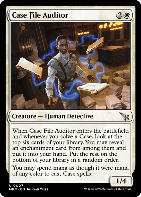 Case File Auditor (a) - Murders at Karlov Manor - English - NM - MTG