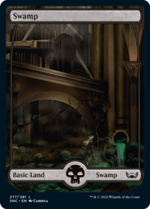 Swamp (277) - Streets of New Capenna - English - NM - MTG