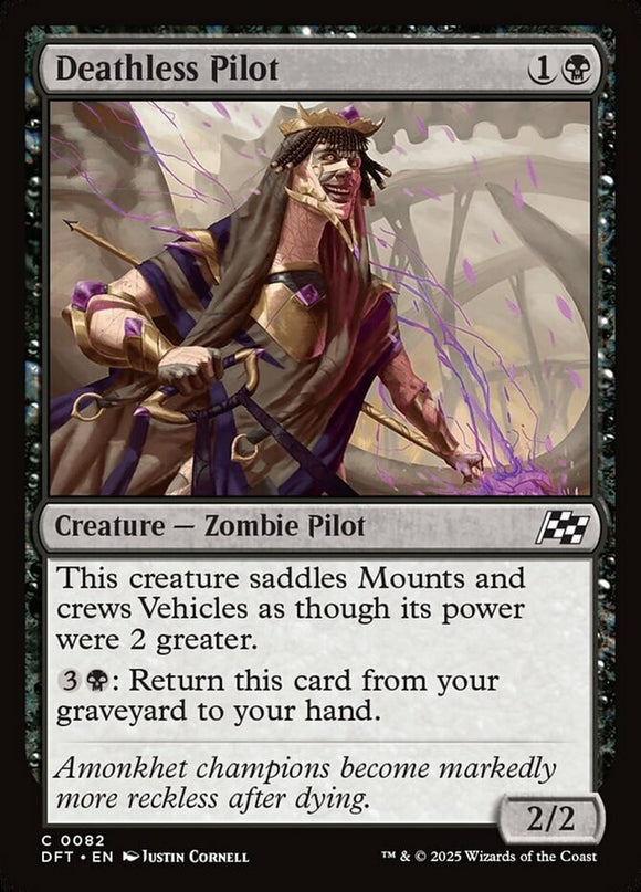 Deathless Pilot - Aetherdrift - English - NM - MTG