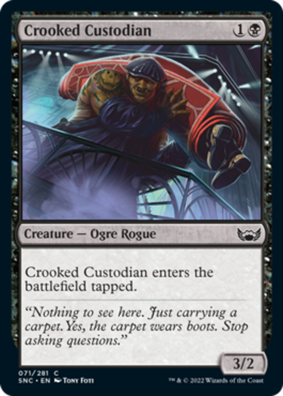 Crooked Custodian - Streets of New Capenna - English - NM - MTG