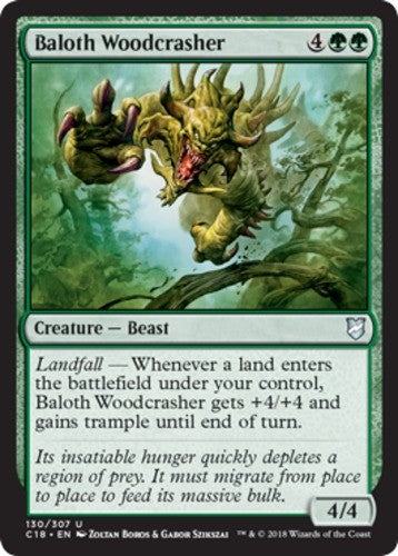 Baloth Woodcrasher - Commander 2018 - English - NM - MTG