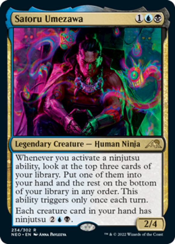 Satoru Umezawa - Kamigawa: Neon Dynasty - English - NM - MTG