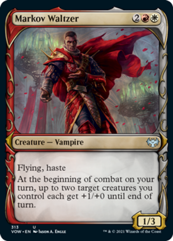 Markov Waltzer - Showcase - Innistrad: Crimson Vow - English - NM - MTG