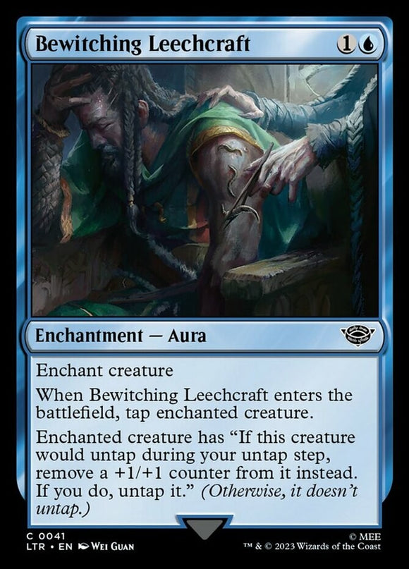 Bewitching Leechcraft - Lord of the Rings - English - NM - MTG