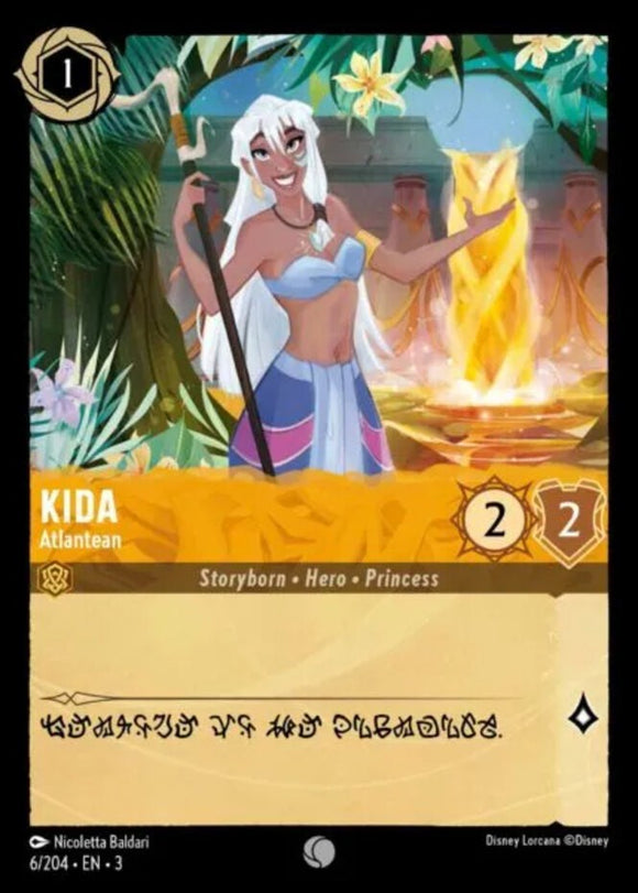 Kida - Atlantean - 6/204 - Common - Into the Inklands NM