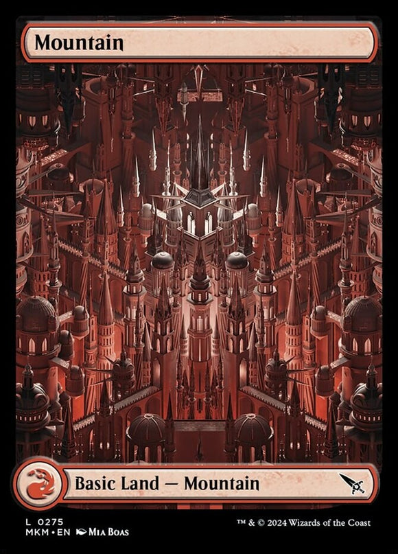 Mountain (0275) - Murders at Karlov Manor - English - NM - MTG