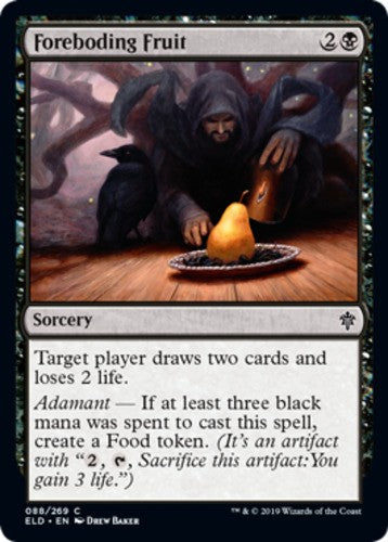Foreboding Fruit - Throne of Eldraine - English - NM - MTG