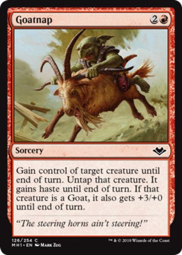 Goatnap - Modern Horizons - English - NM - MTG