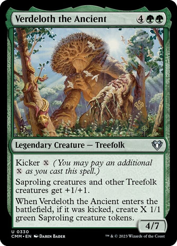 Verdeloth the Ancient - Commander Masters - English - NM - MTG