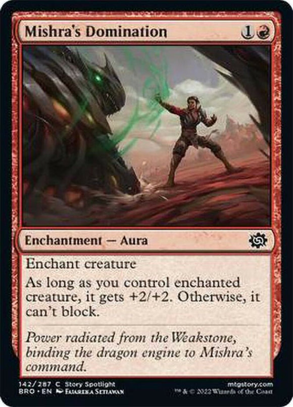 Mishra's Domination - The Brothers' War - English - NM - MTG