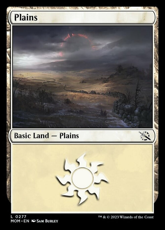 Plains (277) - March of the Machines - English - NM - MTG