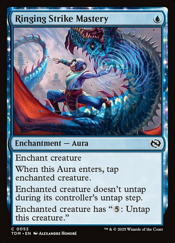 Ringing Strike Mastery - Tarkir: Dragonstorm - English - NM - MTG