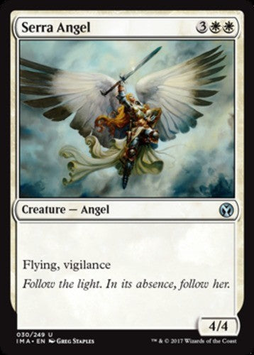 Serra Angel - Iconic Masters - English - NM - MTG