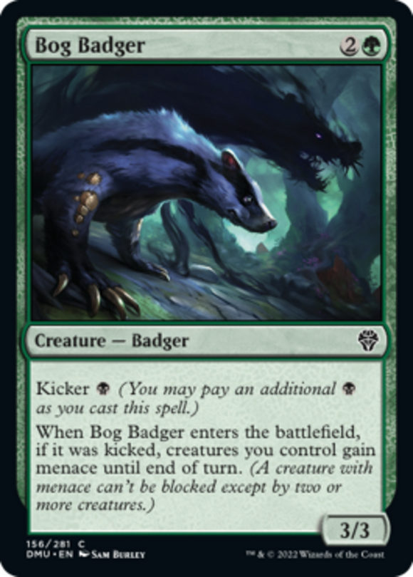 Bog Badger - Dominaria United - English - NM - MTG