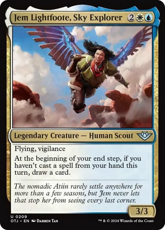 Jem Lightfoote, Sky Explorer - Outlaws of Thunder Junction - English - NM - MTG