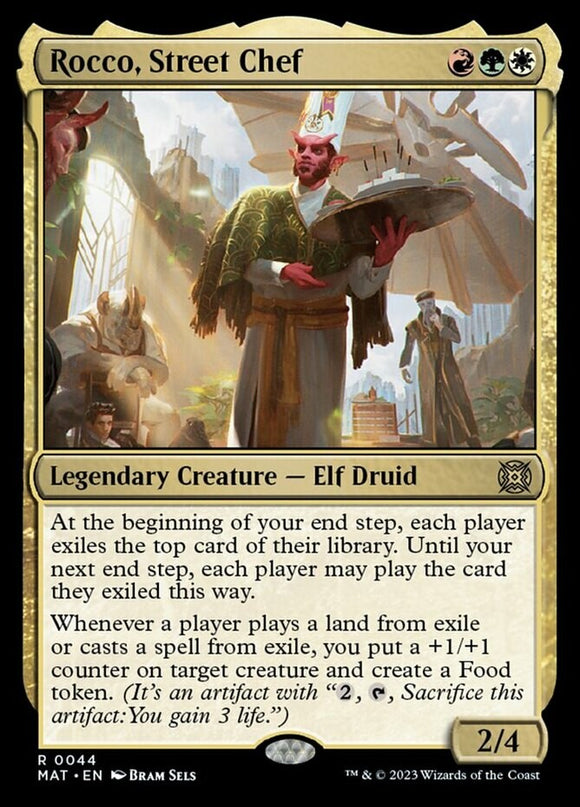 Rocco, Street Chef - March of the Machines: The Aftermath - English - NM - MTG