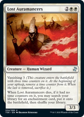 Lost Auramancers - Time Spiral Remastered - English - NM - MTG