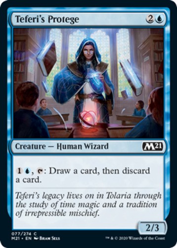 Teferi's Protege - Core Set 2021 (M21) - English - NM - MTG