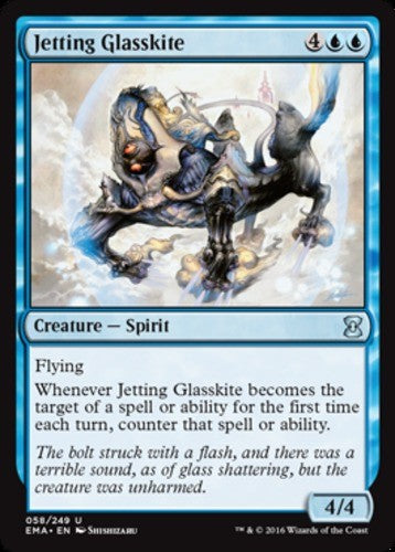 Jetting Glasskite - Eternal Masters - English - NM - MTG
