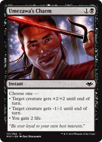 Umezawa's Charm - Modern Horizons - English - NM - MTG