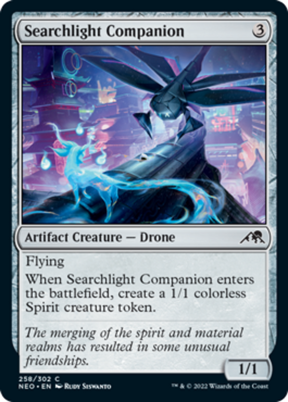 Searchlight Companion - Kamigawa: Neon Dynasty - English - NM - MTG
