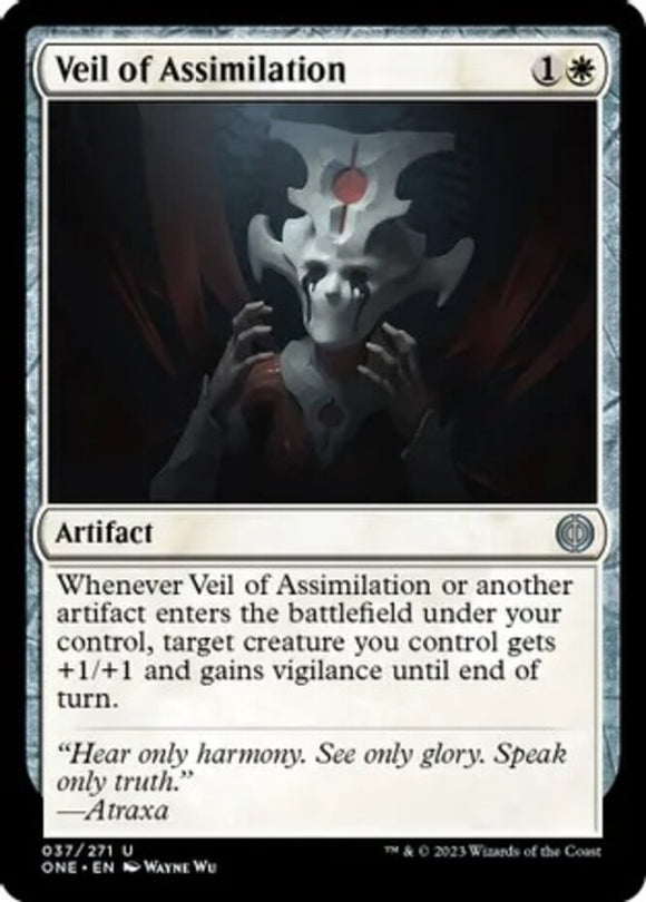 Veil of Assimilation - Phyrexia: All Will Be One - English - NM - MTG