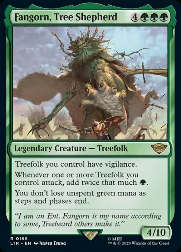 Fangorn, Tree Shepherd - Lord of the Rings - English - NM - MTG