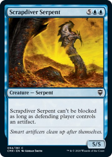 Scrapdiver Serpent - Commander Legends - English - NM - MTG
