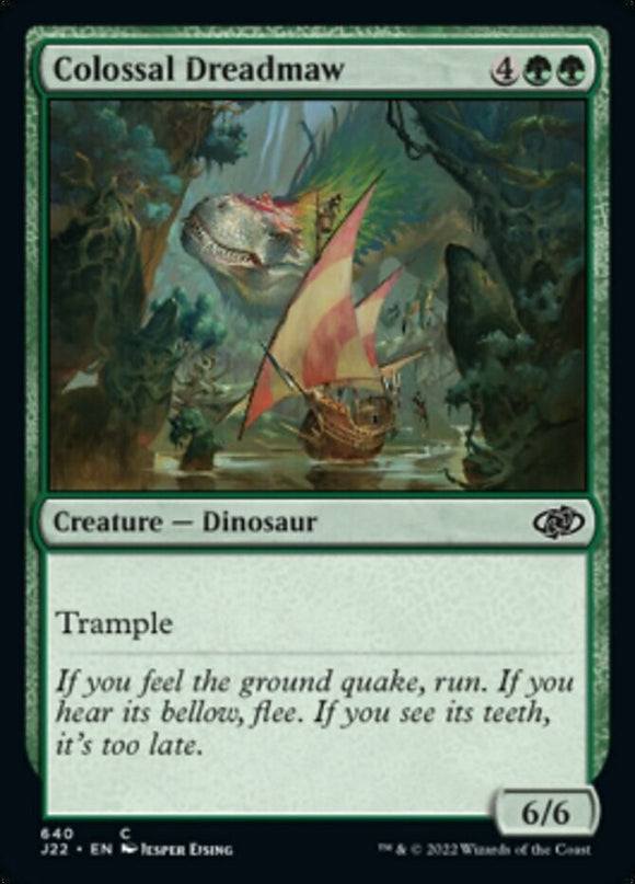 Colossal Dreadmaw - Jumpstart 2022 - English - NM - MTG