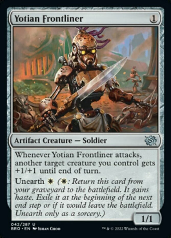 Yotian Frontliner - The Brothers' War - English - NM - MTG