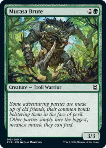 Murasa Brute - Zendikar Rising - English - NM - MTG