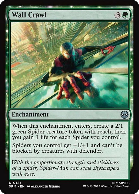 Wall Crawl - Marvel's Spider-Man - English - NM - MTG