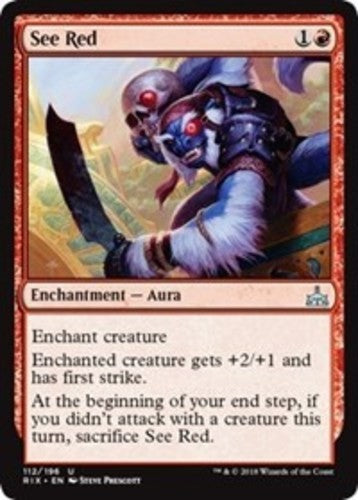 See Red - Rivals of Ixalan - English - NM - MTG