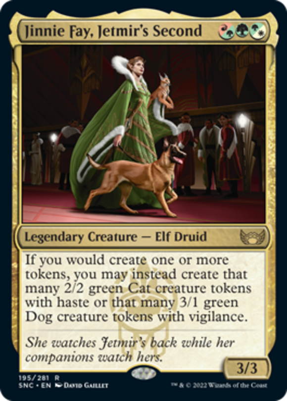 Jinnie Fay, Jetmir's Second - Streets of New Capenna - English - NM - MTG