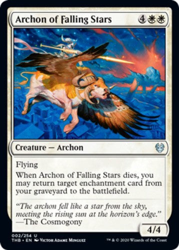Archon of Falling Stars - Theros Beyond Death - English - NM - MTG