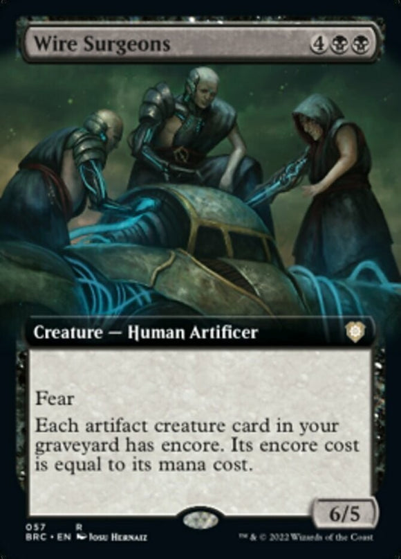 Wire Surgeons - Extended Art - Commander: The Brothers' War - English - NM - MTG