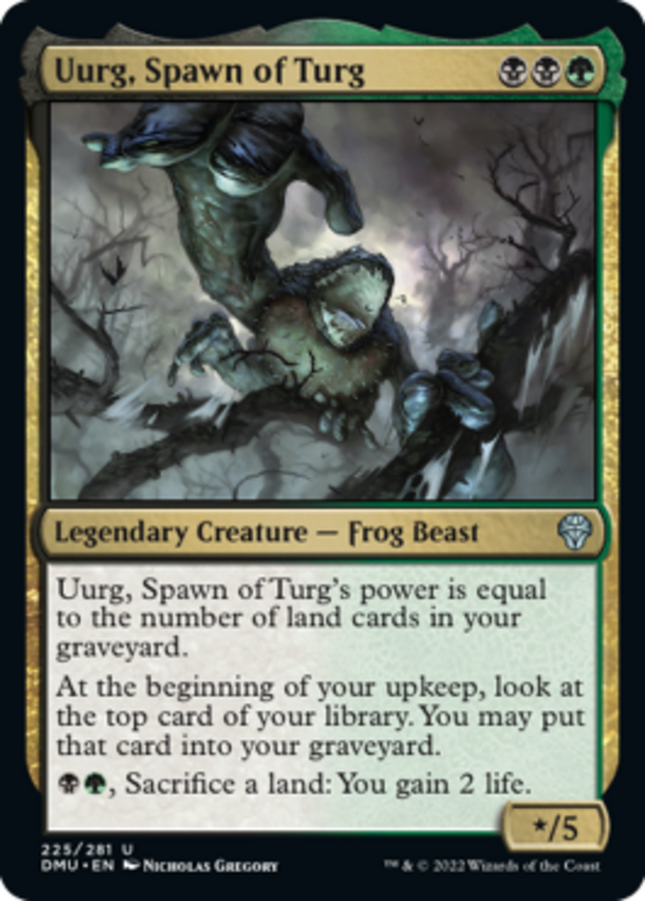 Uurg, Spawn of Turg - Dominaria United - English - NM - MTG