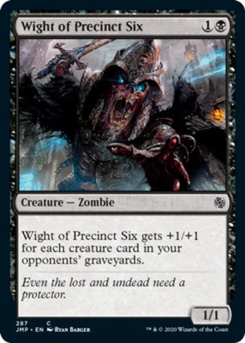 Wight of Precinct Six - Jumpstart - English - NM - MTG