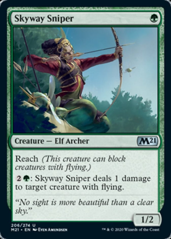 Skyway Sniper - Core Set 2021 (M21) - English - NM - MTG