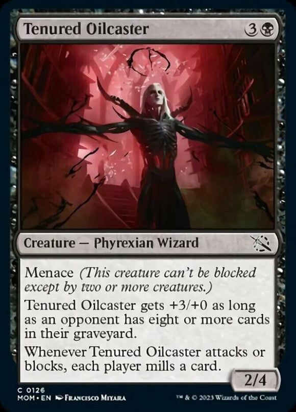 Tenured Oilcaster - March of the Machines - English - NM - MTG